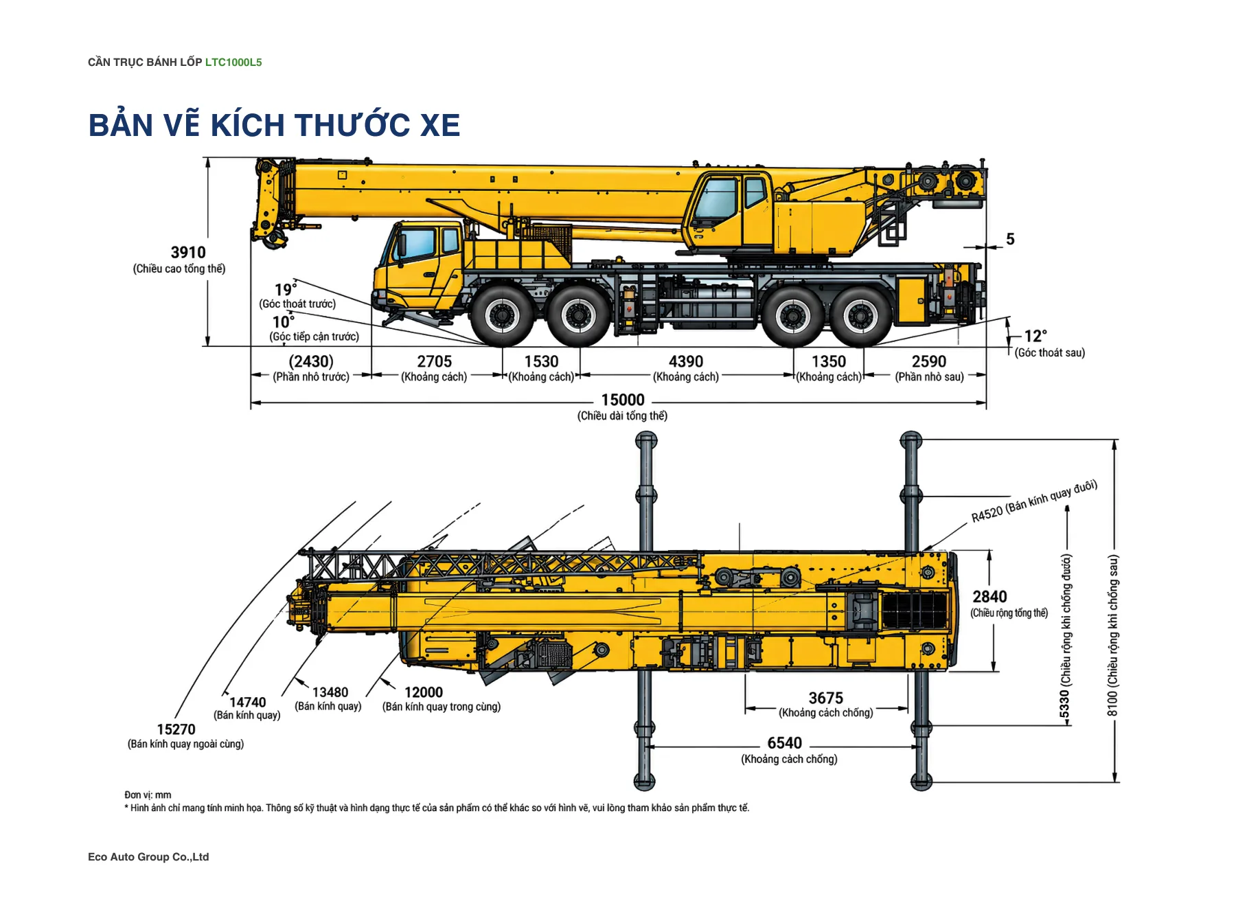 Bản vẽ kích thước